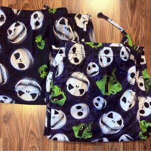 2 The Nightmare Before Christmas Pajama Bottoms PJ Disney Lounge Pants